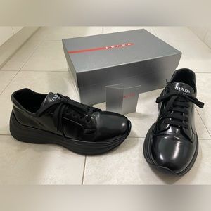 Black Size 10-11.5 Prada Shoes / Sneakers